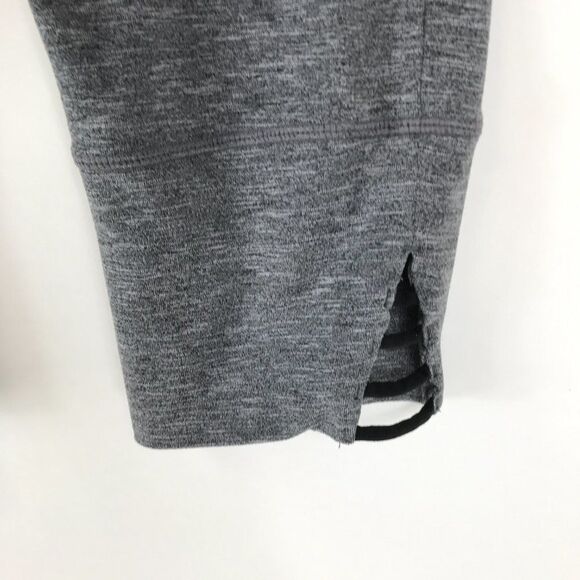 prAna Tori Capri Legging Women's Medium Gray Crop Ladder Cutout Active Athletic - Picture 2 of 11